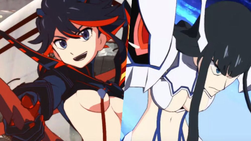 Ryuko e Sastsuki dual wield Ryuko e Sastsuki dual wield